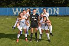 Women's Soccer Team Photo  Wheaton College Women's Soccer 2019 Team Photo. - Photo by Keith Nordstrom : Wheaton, Soccer
